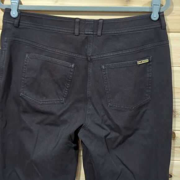 St. John Pants Womens 10 Brown Straight Leg 30" - Picture 4 of 10